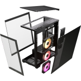 Gehäuse Corsair iCUE Link 3500X RGB Black (CC-9011280-WW)