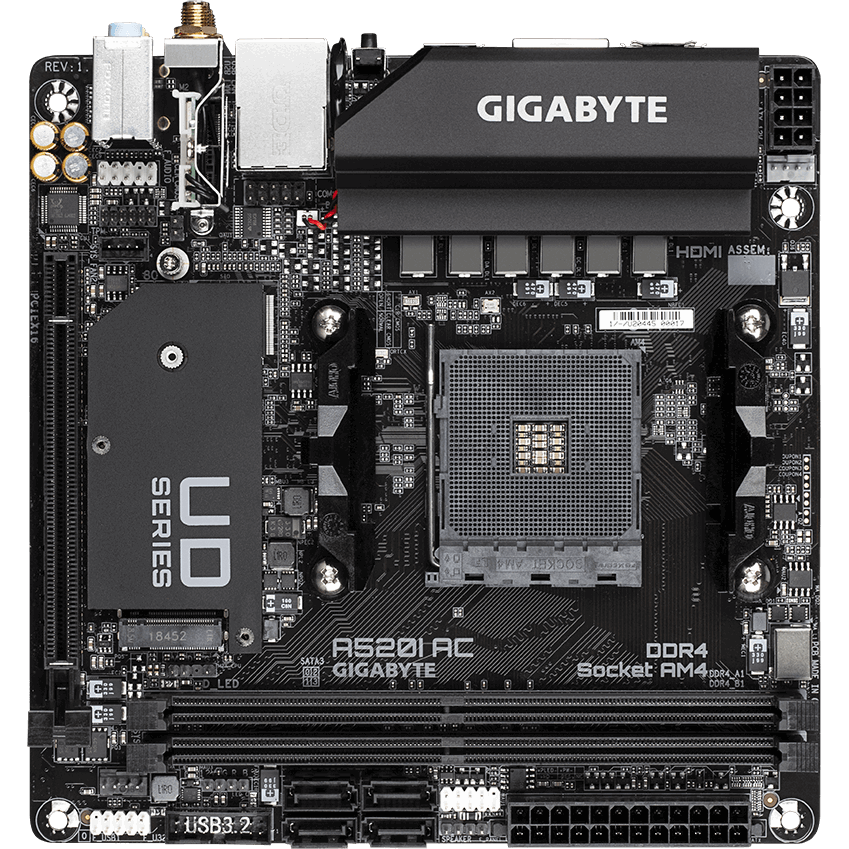 Mainboard Gigabyte A520I AC