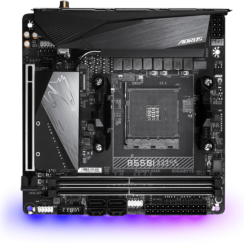 Mainboard Gigabyte B550I AORUS PRO AX