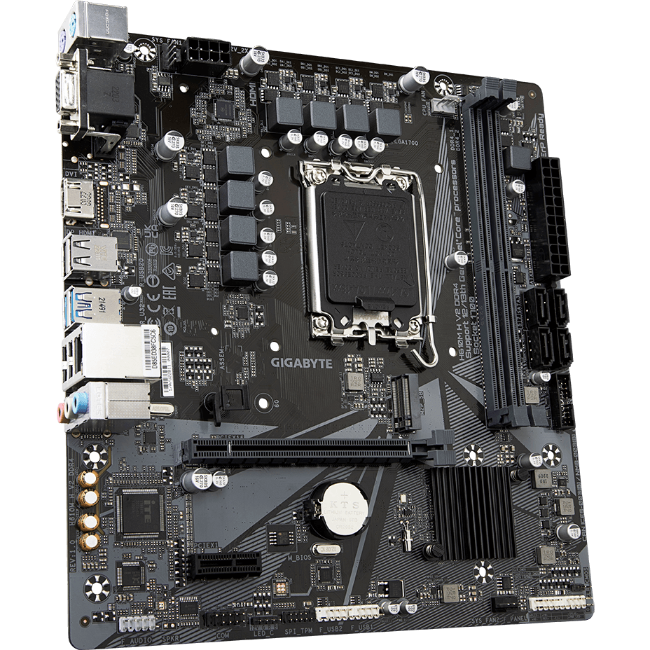 carte mère Gigabyte H610M H V2 DDR4 - photo 2