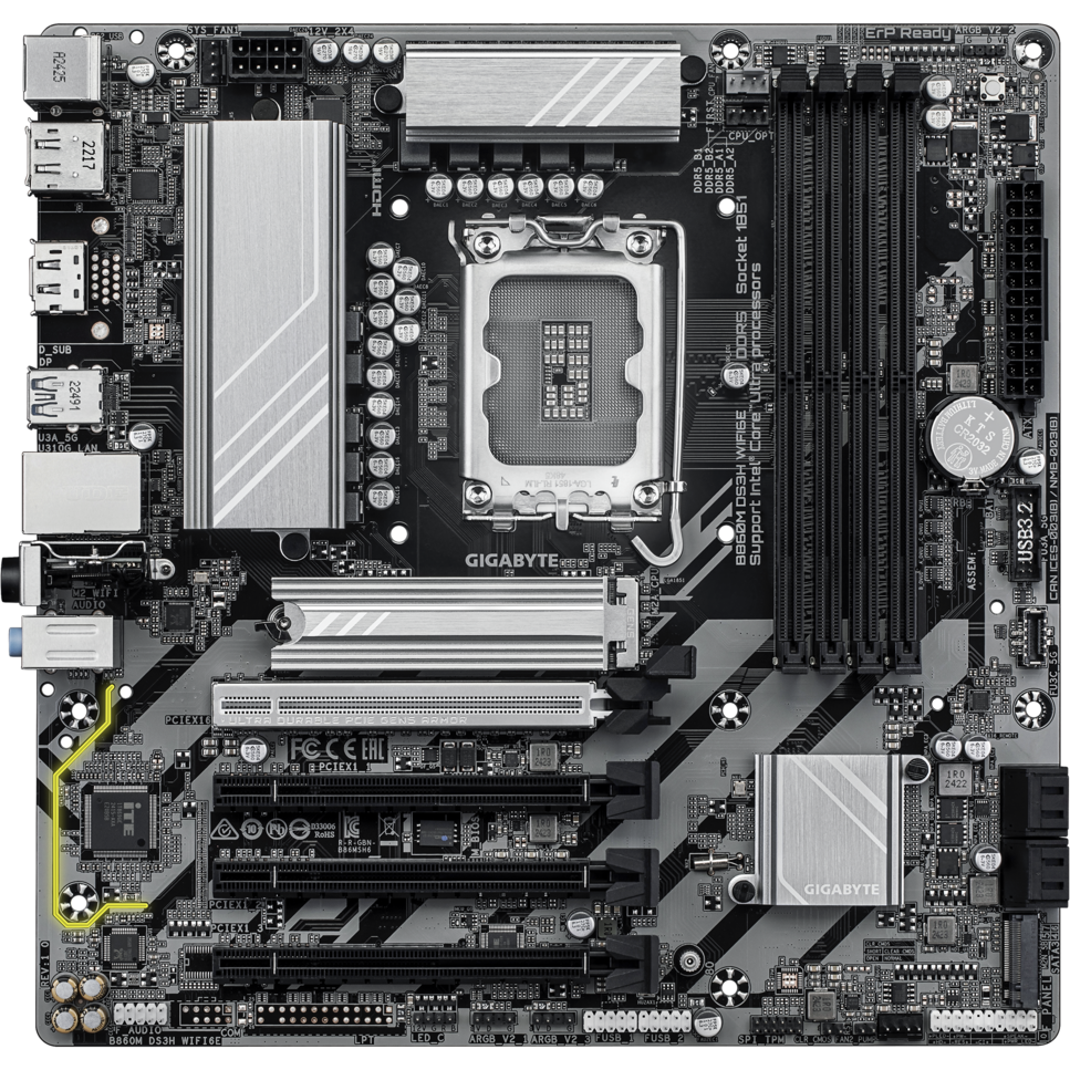 Mainboard Gigabyte B860M DS3H WIFI6E