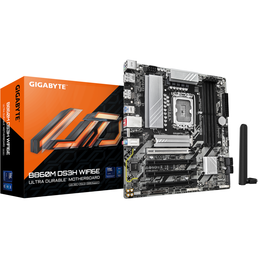 Mainboard Gigabyte B860M DS3H WIFI6E - Foto 4