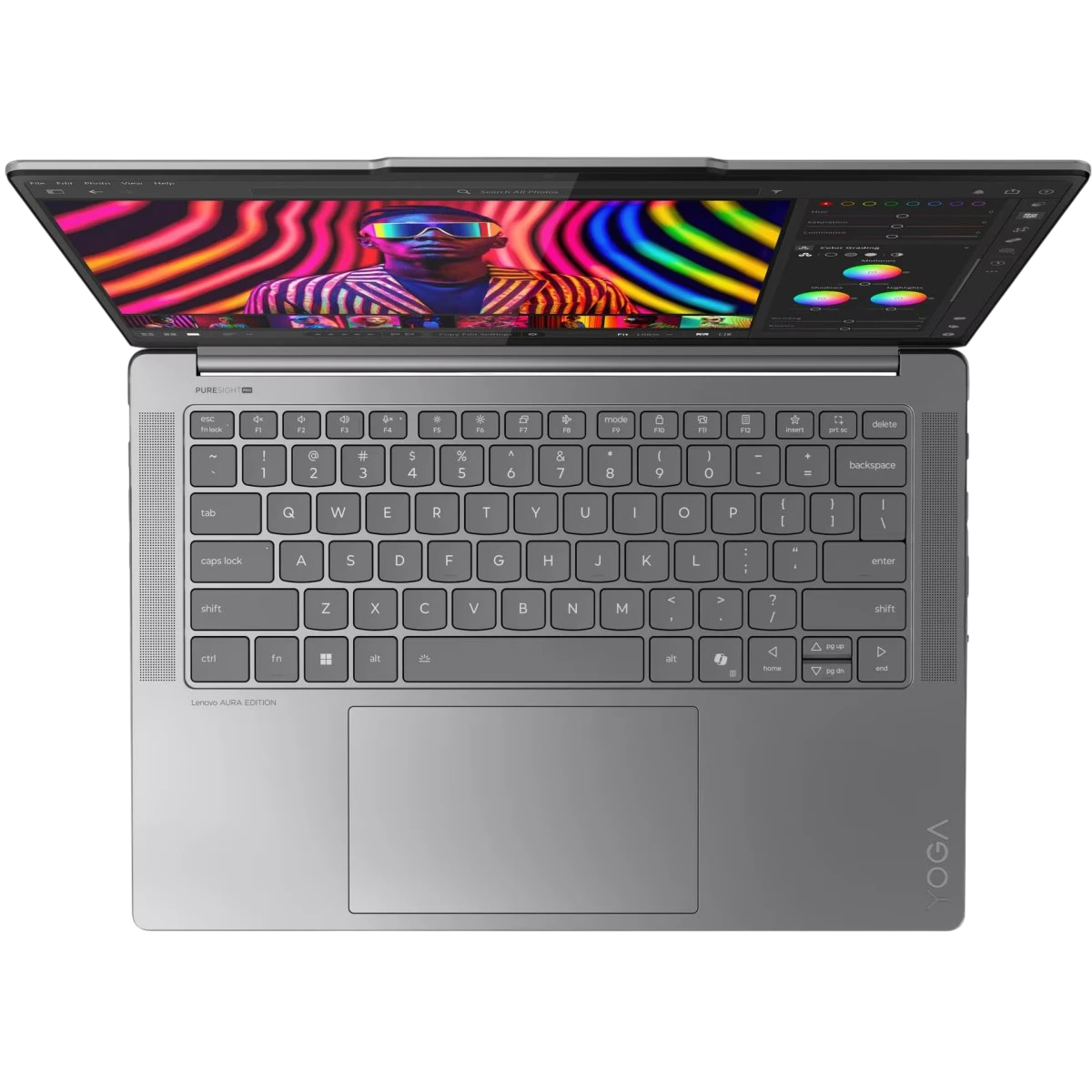 Laptop Lenovo Yoga Pro 7 14IAH10 Luna Grey (83KF0002FR) - Foto 4