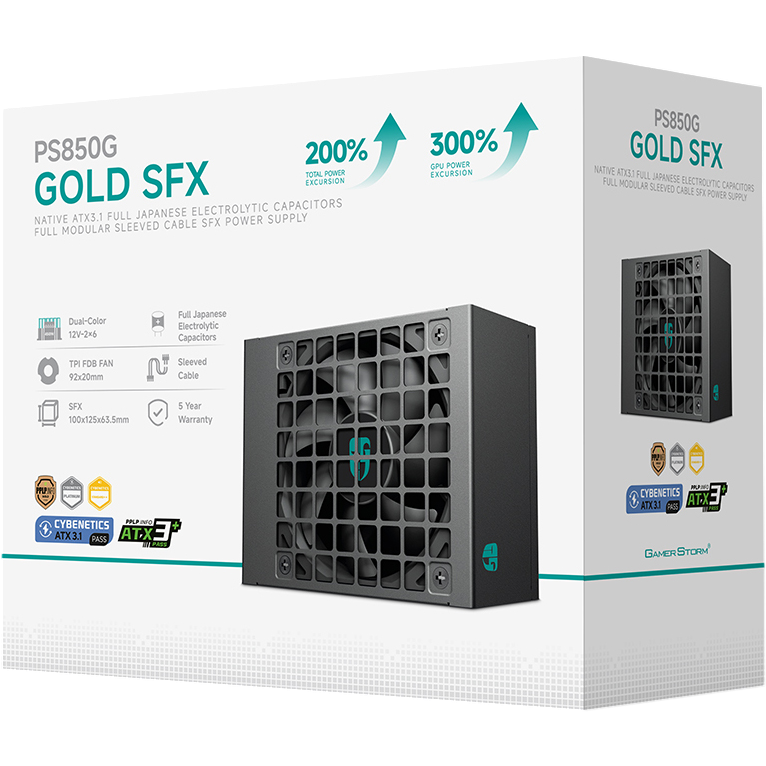 Netzteil 850W DeepCool PS850G - Foto 8