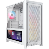 Gehäuse Corsair Frame 4000D LCD RS ARGB White (CC-9011327-WW)