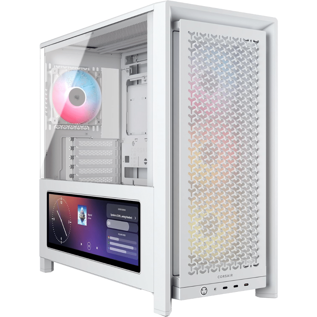 Gehäuse Corsair Frame 4000D LCD RS ARGB White (CC-9011327-WW)