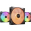 Ventilateur pour boîtier Be Quiet Light Wings LX 140mm PWM Black, 3 pcs - BL127