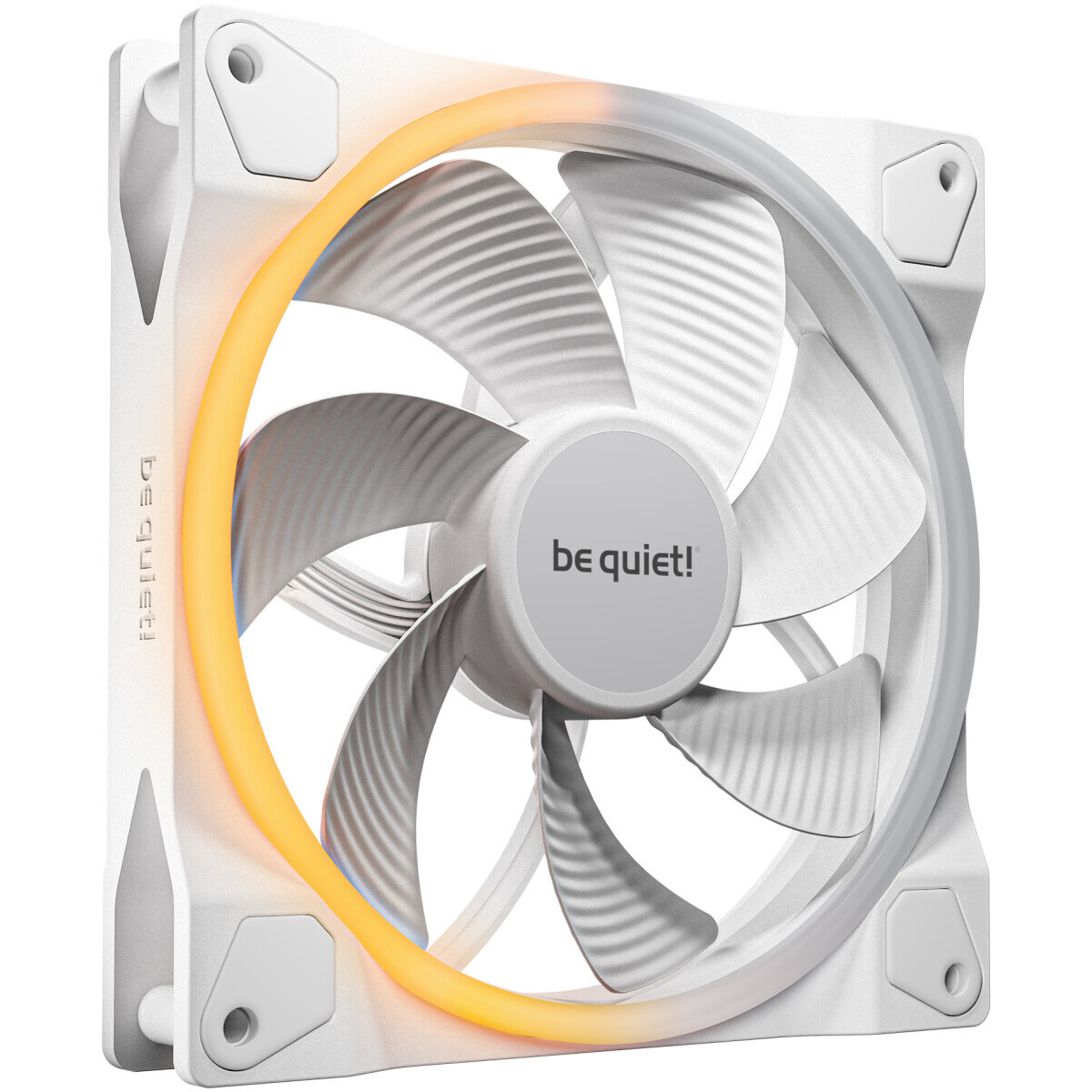 Ventilateur pour boîtier Be Quiet Light Wings 140mm PWM Reverse White - BL135