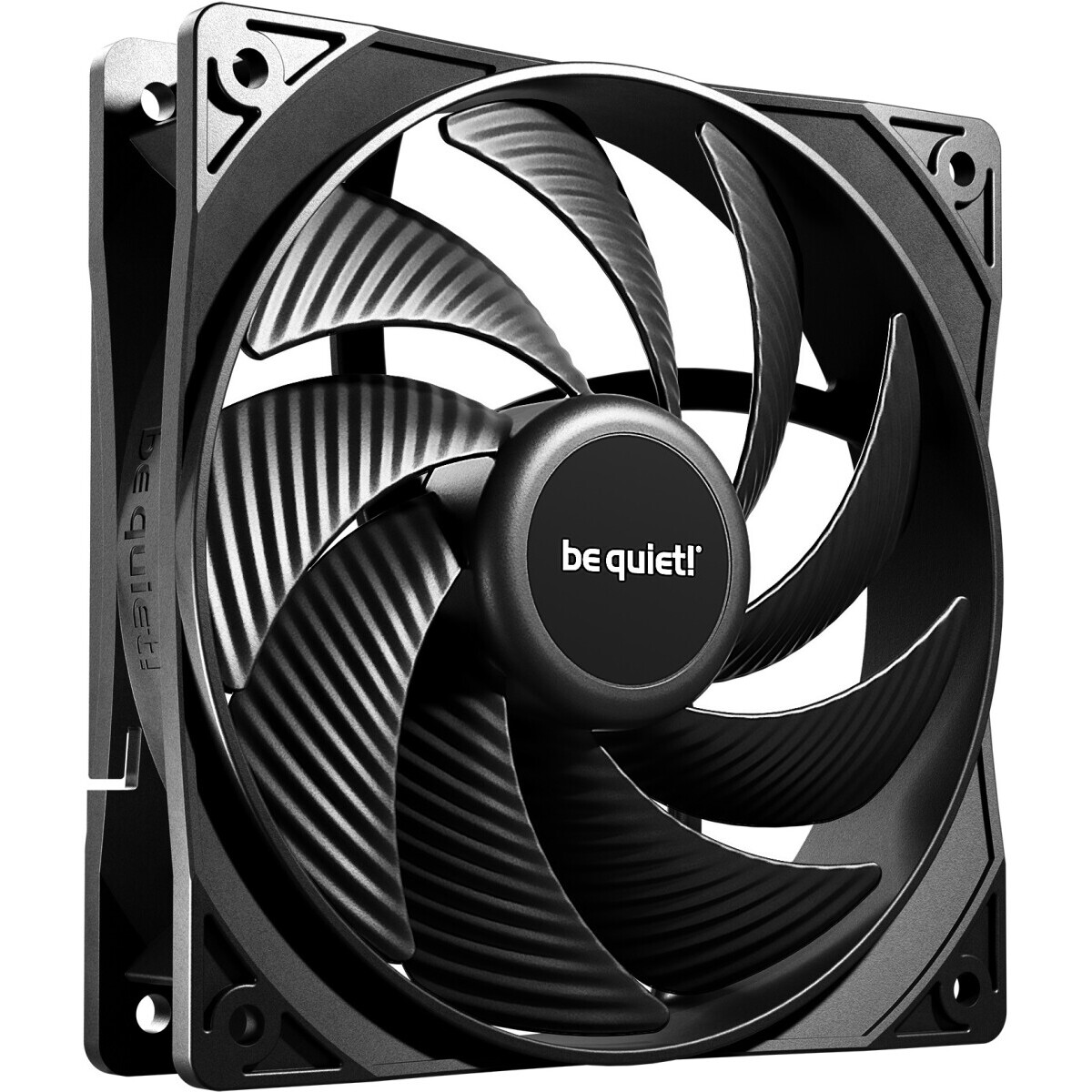 Ventilateur pour boîtier Be Quiet Pure Wings 3 120mm PWM High Speed Black, 3 pcs - BL140