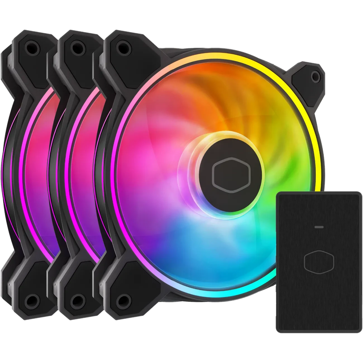 Gehäuseventilator Cooler Master MasterFan MF120 Halo2 (MFL-B2DN-213P2-R2) - Foto 6