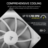 Ventilateur pour boîtier Corsair RS140 White (CO-9050194-WW)