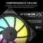 Gehäuseventilator Corsair RS120 ARGB Black (CO-9050180-WW) - Foto 6