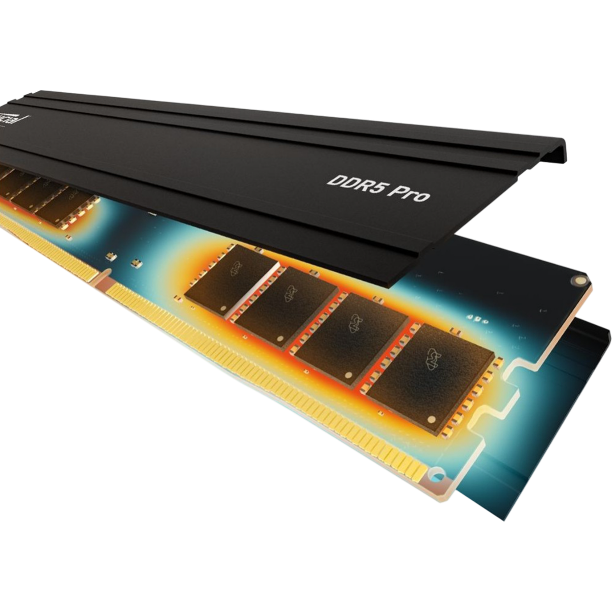 Mémoire vive 16GB DDR5 5600MHz Crucial Pro (CP16G56C46U5T) OEM - photo 3