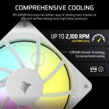 Ventilateur pour boîtier Corsair RS120 ARGB White (CO-9050185-WW)