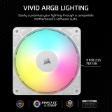 Ventilateur pour boîtier Corsair RS120-R ARGB White (CO-9050197-WW)