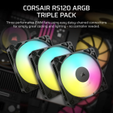 Ventilateur pour boîtier Corsair RS120-R ARGB Black (CO-9050196-WW)
