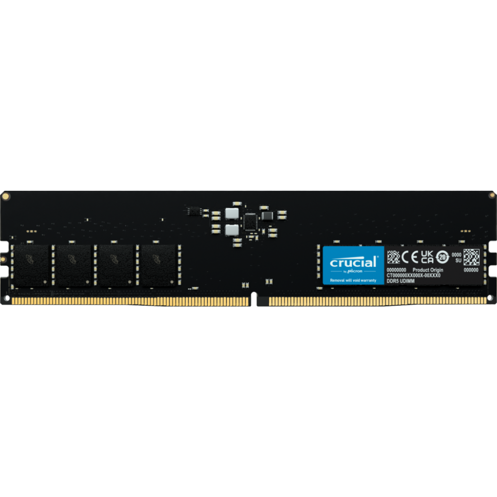 Mémoire vive 32GB DDR5 5600MHz Crucial (CT32G56C46U5T) OEM