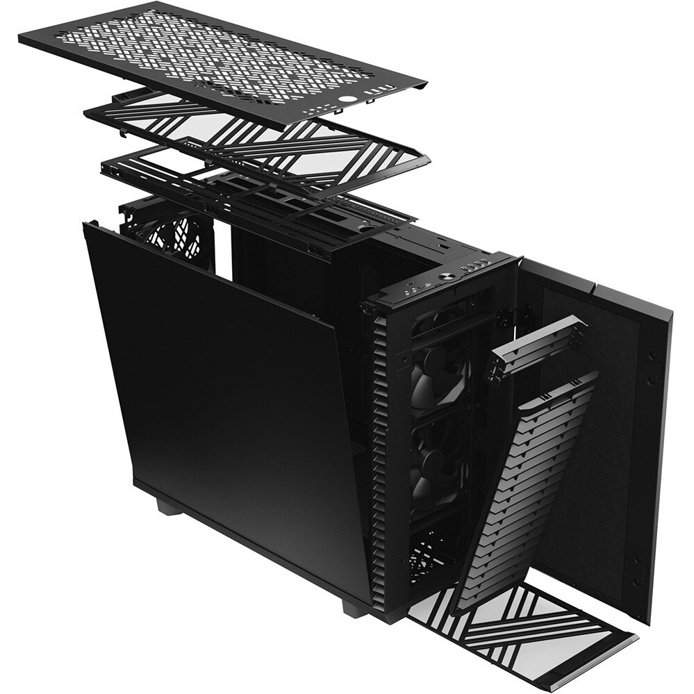 Gehäuse Fractal Design Define 7 Black - FD-C-DEF7A-01 - Foto 18