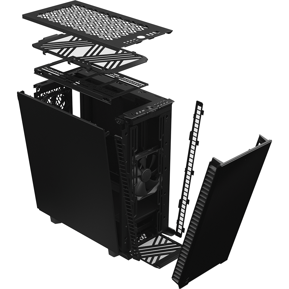 Gehäuse Fractal Design Define 7 Compact Black - FD-C-DEF7C-01 - Foto 20