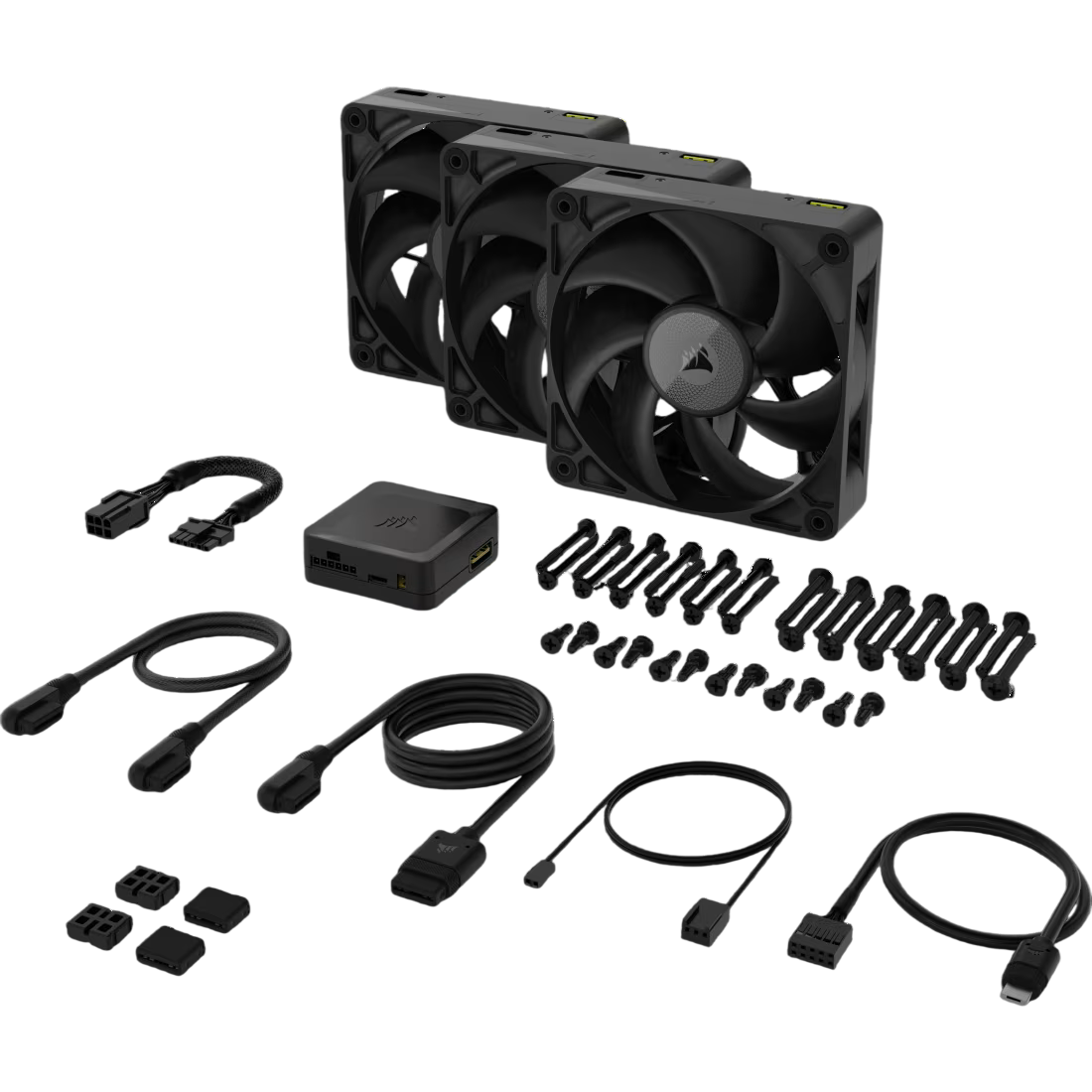 Gehäuselüfter Corsair iCUE LINK RX120 MAX Black (CO-9051042-WW) - Foto 2