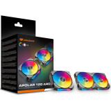 Gehäuselüfter Cougar APOLAR 120 ARGB Black (3 Fan Pack) (CF-APR12HB3-RGB)