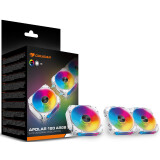 Gehäuselüfter Cougar APOLAR 120 ARGB White (3 Fan Pack) (CF-APR12HW3-RGB)