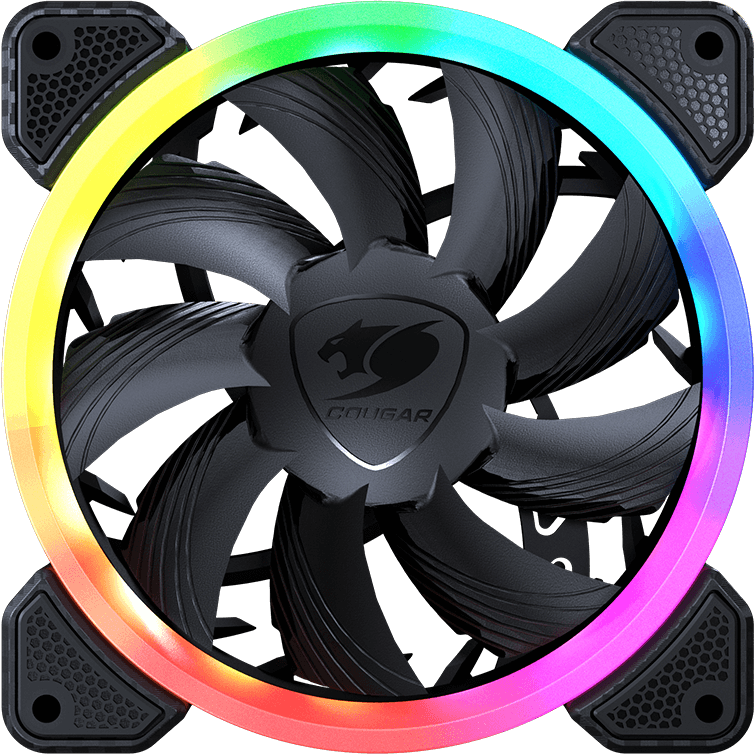 Ventilateur pour boîtier Cougar VORTEX ARGB VK120 Black - CF-VK12HB-RGB