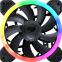 Ventilateur pour boîtier Cougar VORTEX ARGB VK120 Black - CF-VK12HB-RGB