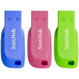 clé USB 32GB SanDisk Cruzer Blade (SDCZ50C-032G-B46T) (3 Pcs)