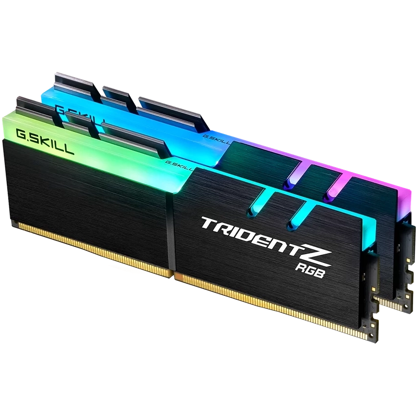Mémoire vive 32GB DDR4 3200MHz G.Skill Trident Z RGB (F4-3200C16D-32GTZR) (2x16GB KIT) - photo 2