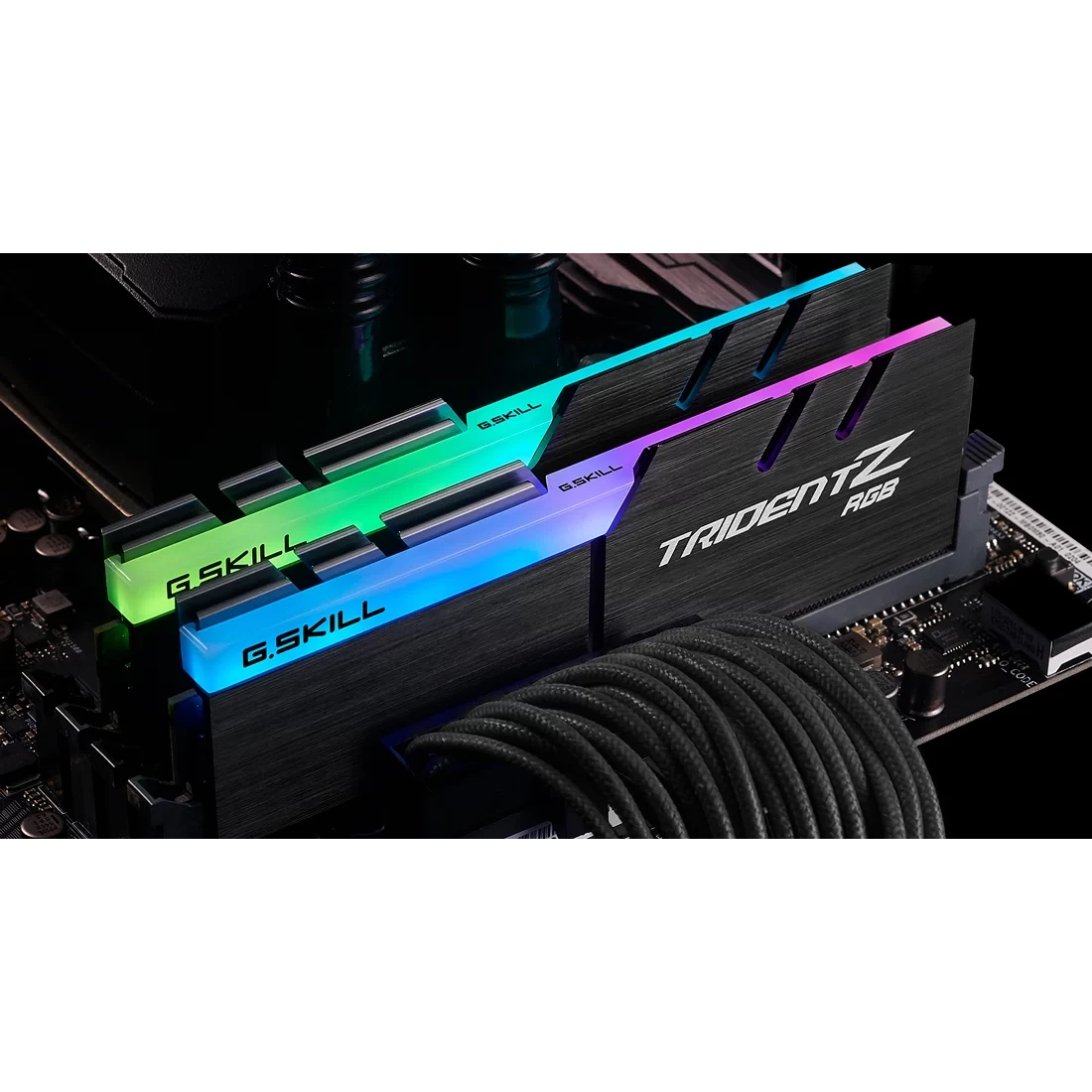 Mémoire vive 32GB DDR4 3200MHz G.Skill Trident Z RGB (F4-3200C16D-32GTZR) (2x16GB KIT) - photo 3