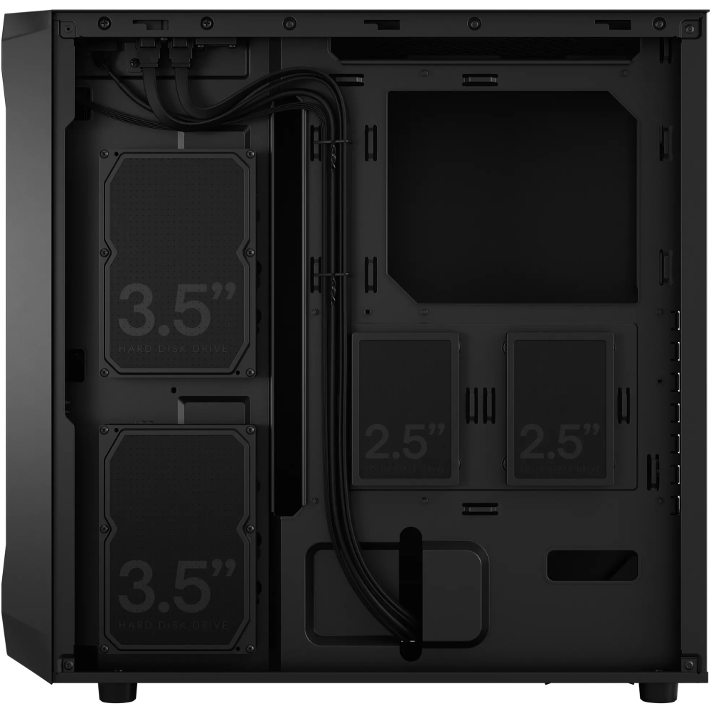 Gehäuse Fractal Design Focus 2 Black Solid - FD-C-FOC2A-07 - Foto 10
