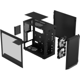 Corps Fractal Design Focus 2 Black TG Clear Tint (FD-C-FOC2A-01)