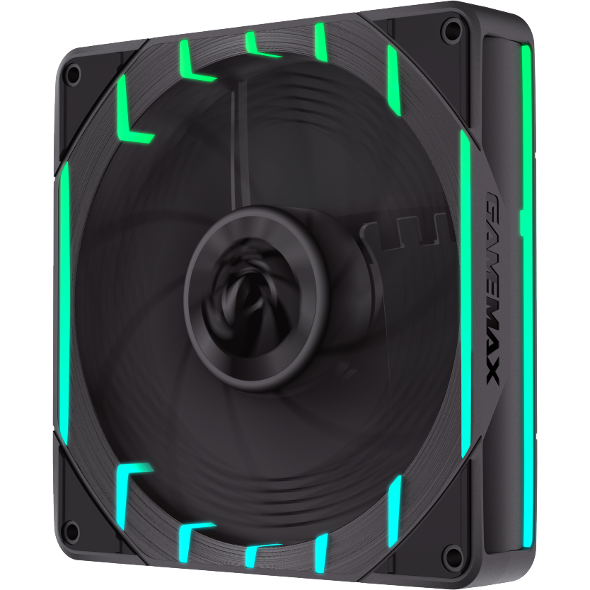 Gehäuselüfter GameMax Tornado T12 ARGB-R - 9501-0101R0077 - Foto 3