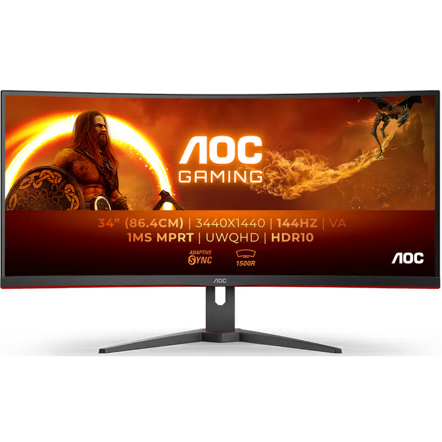 Écran AOC 34" CU34G2XE