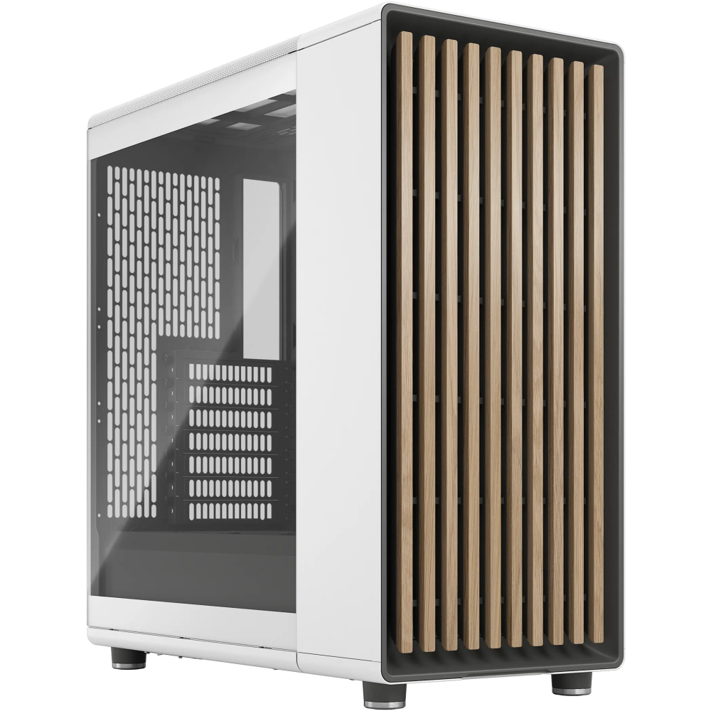 Corps Fractal Design North Chalk White TG Clear - FD-C-NOR1C-04