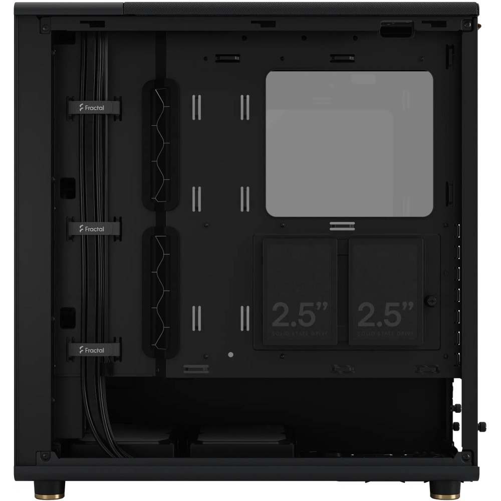 Gehäuse Fractal Design North Charcoal Black TG Dark - FD-C-NOR1C-02 - Foto 14