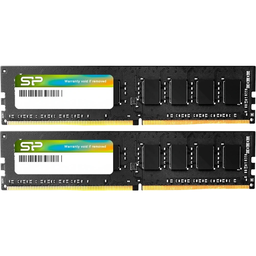 Mémoire vive 16GB DDR4 3200MHz Silicon Power (SP016GBLFU320B22) (2x8GB KIT)