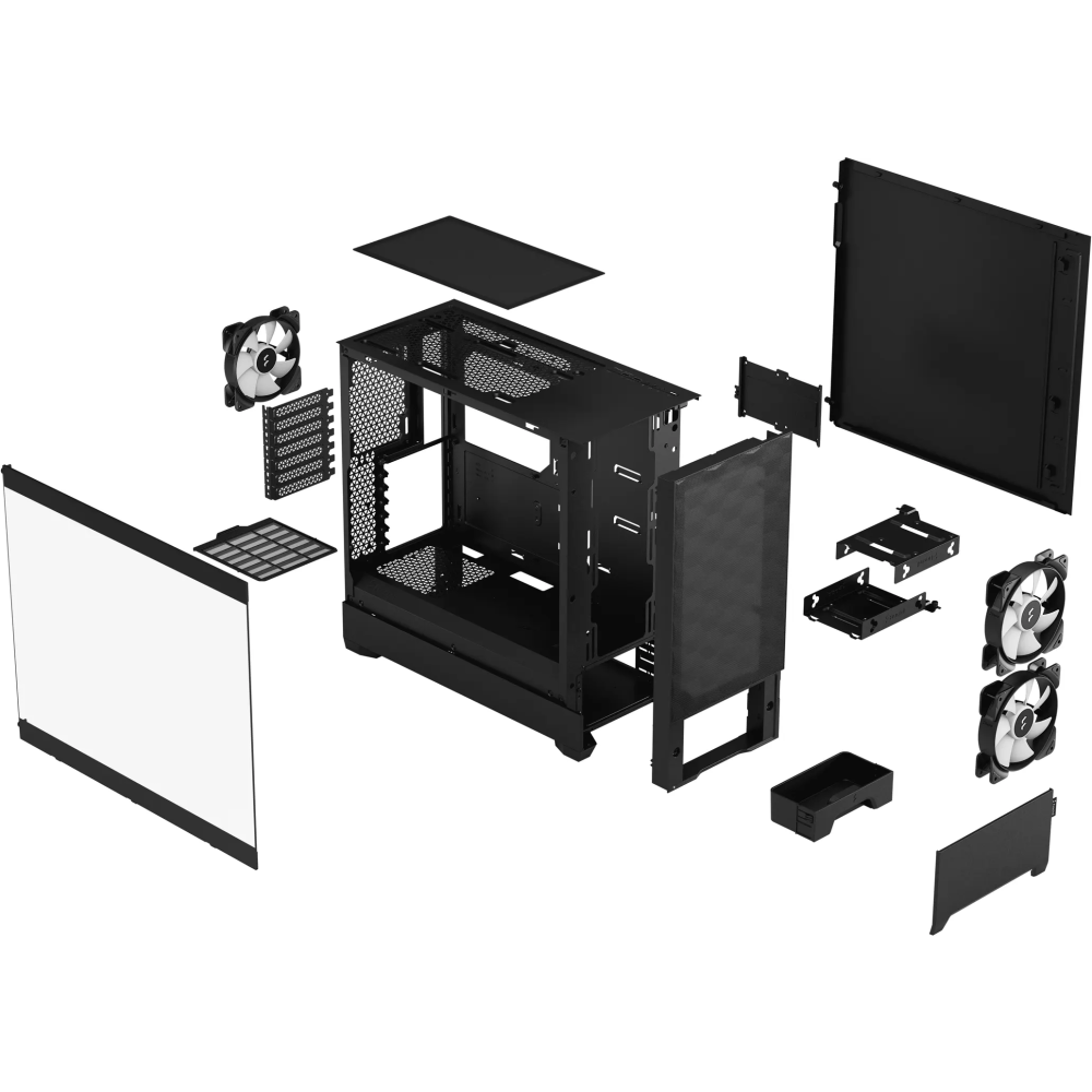 Corps Fractal Design Pop Air RGB Black TG Clear Tint - FD-C-POR1A-06 - photo 12