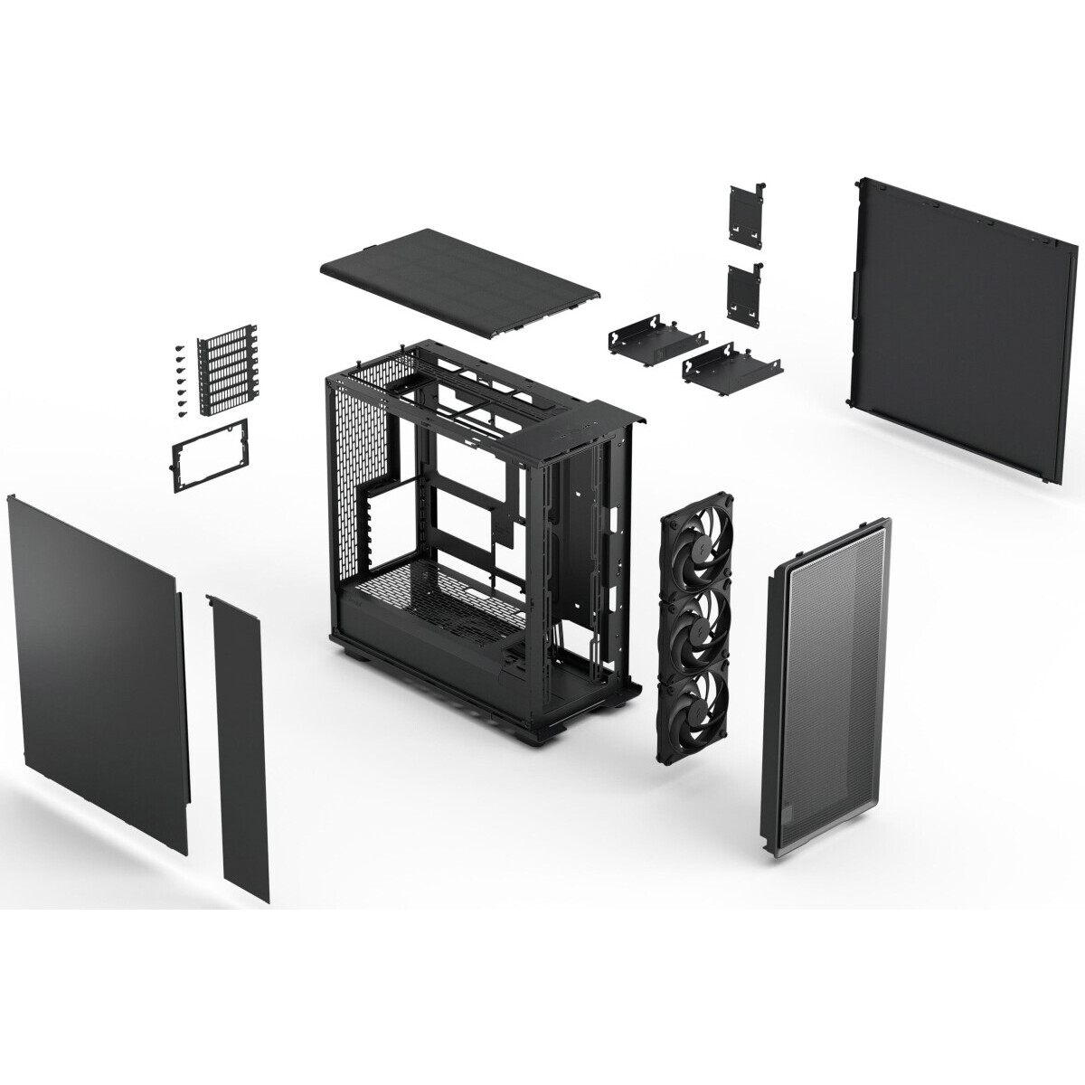 Gehäuse Fractal Design Epoch XL Black Solid - FD-C-EPO1X-01 - Foto 18
