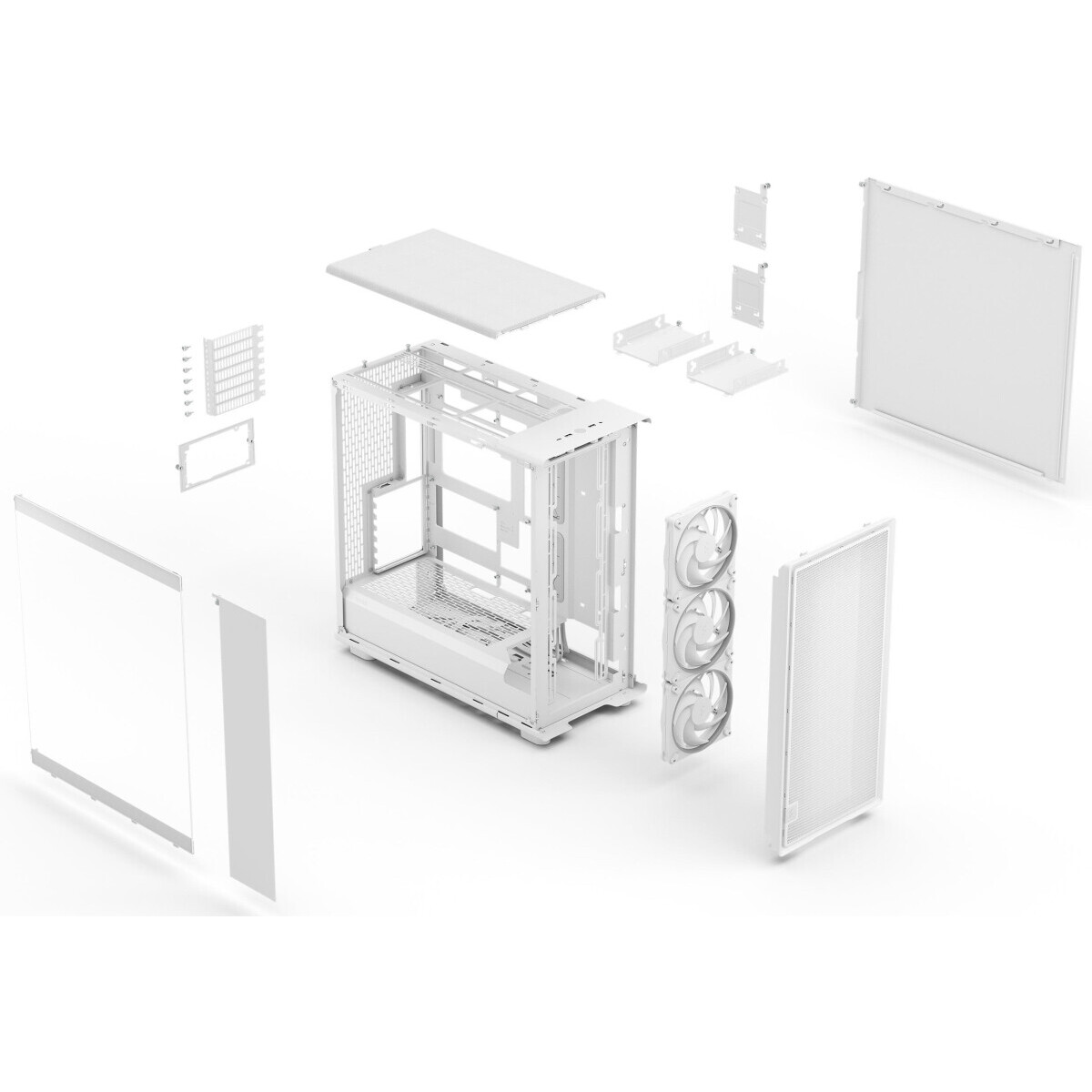 Corps Fractal Design Epoch XL White TG RGB Clear Tint - FD-C-EPO1X-05 - photo 18