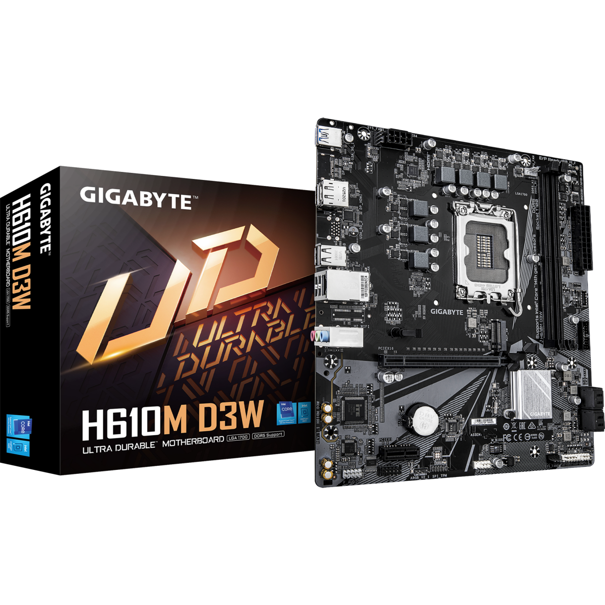 Mainboard Gigabyte H610M D3W - Foto 4