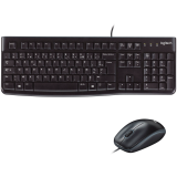 Tastatur + Maus Logitech Desktop MK120 Black (920-002561/2562/2563/2589) (920-002539)
