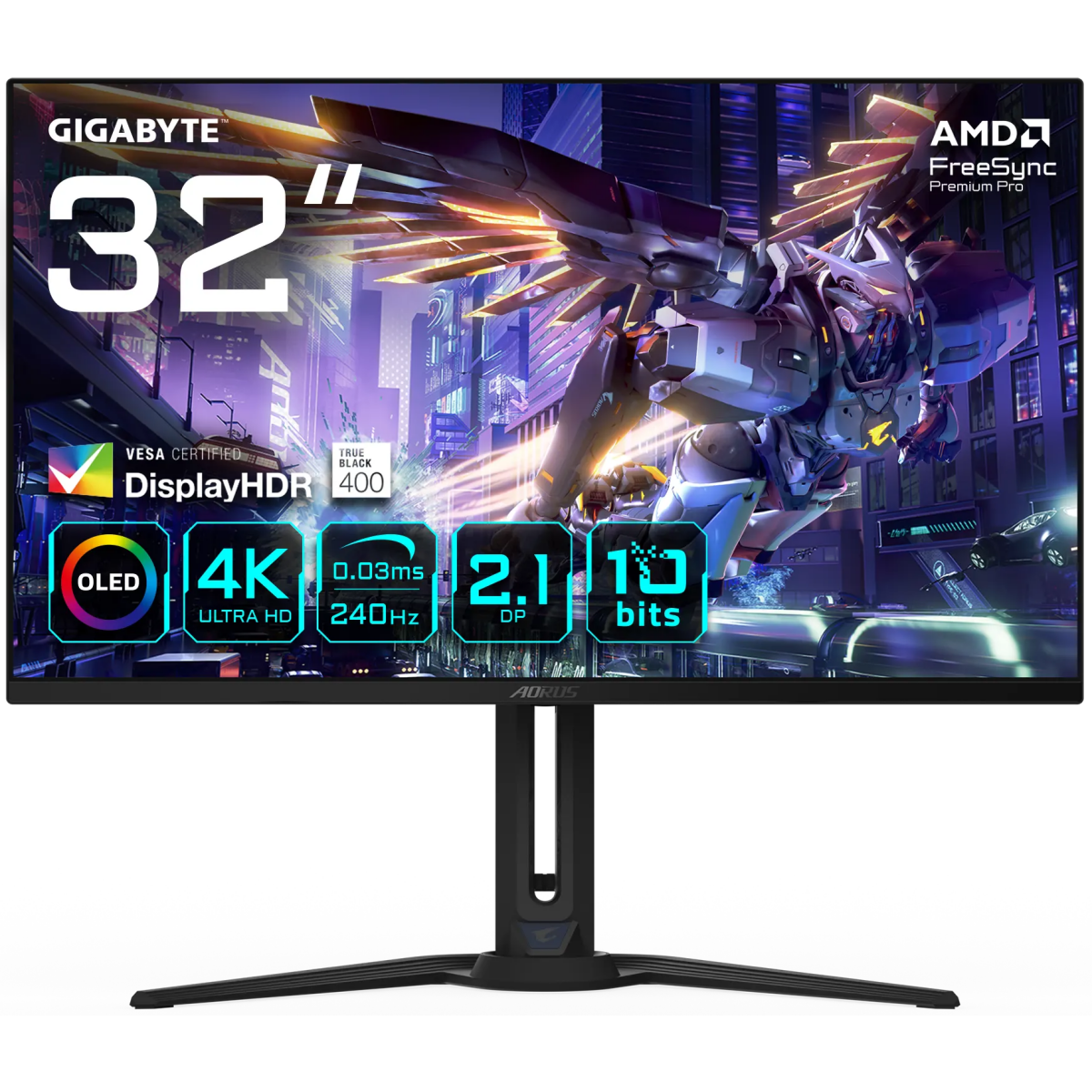 Monitor Gigabyte 32" Aorus FO32U2P