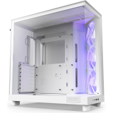 Boîtier NZXT H6 Flow RGB Blanc (CC-H61FW-R1)