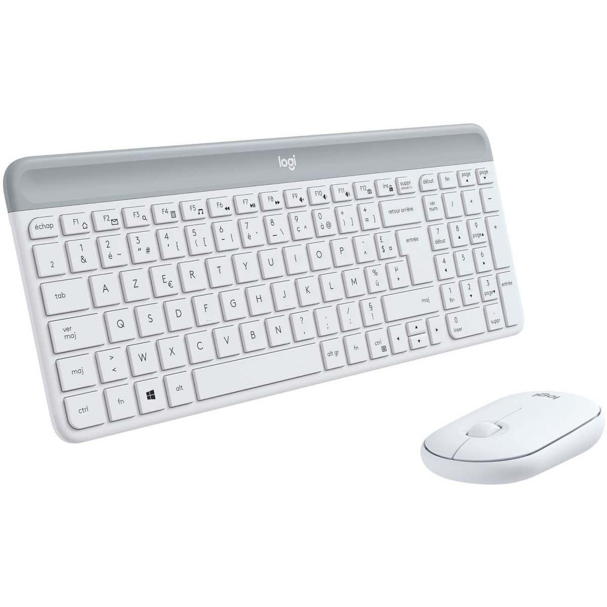 Tastatur + Maus Logitech MK470 Slim Wireless Combo Black (920-009204/9180) - 920-009191