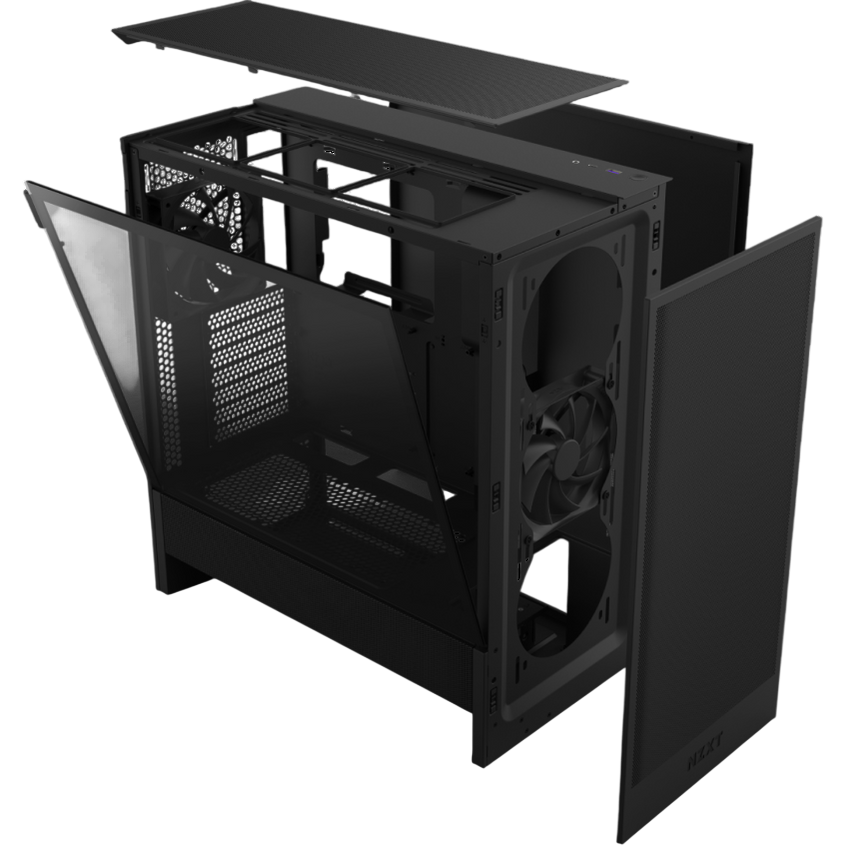 Gehäuse NZXT H5 Flow Black - CC-H52FB-01 - Foto 6