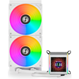 Kühlsystem mit Flüssigkeitskühlung Lian Li Galahad II LCD 280 White (GA2ALCD28W)