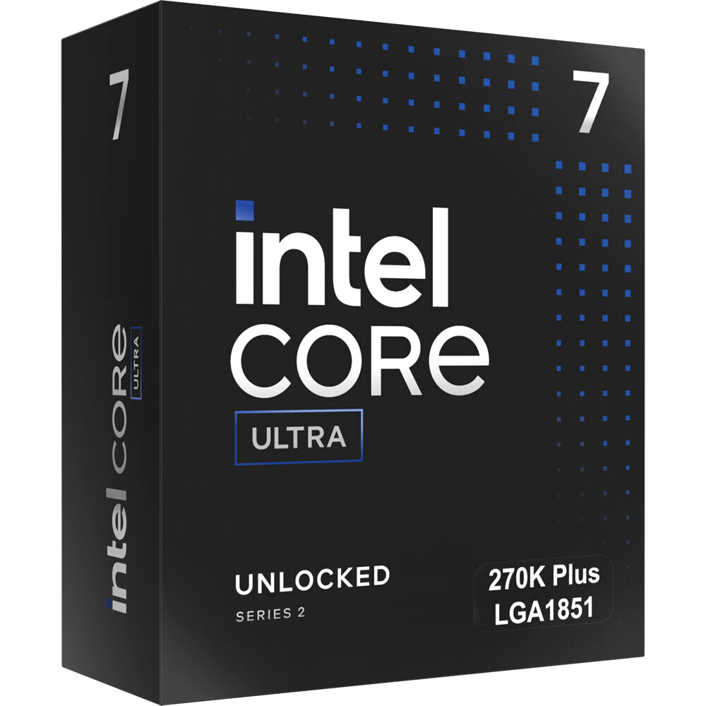 Processeur Intel Core Ultra 7 270K Plus BOX (sans refroidisseur) - BX80768270K