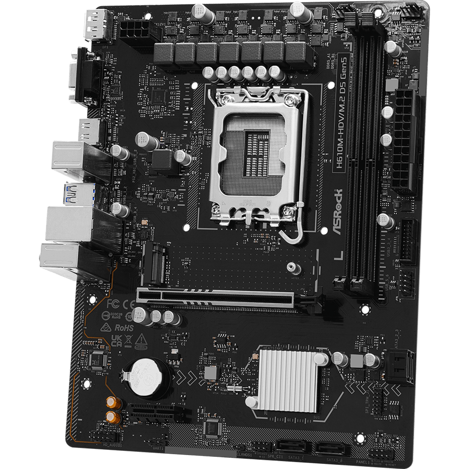 carte mère ASRock H610M-HDV/M.2 D5 Gen5 - photo 3